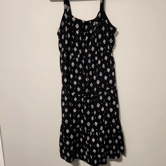 Torrid Black summer dress size 1 sleeveless - Picture 1 of 14